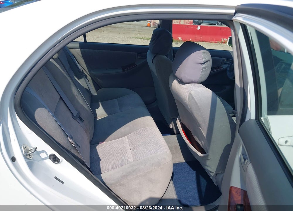 2006 TOYOTA COROLLA LE VIN: 2T1BR32E86C588043