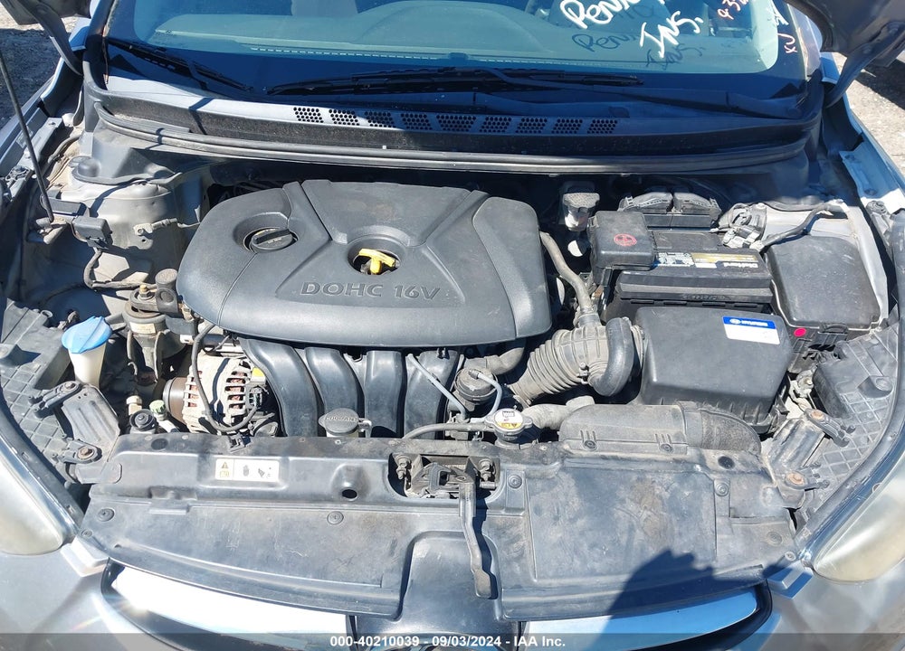2013 HYUNDAI ELANTRA GLS VIN: KMHDH4AE7DU013074