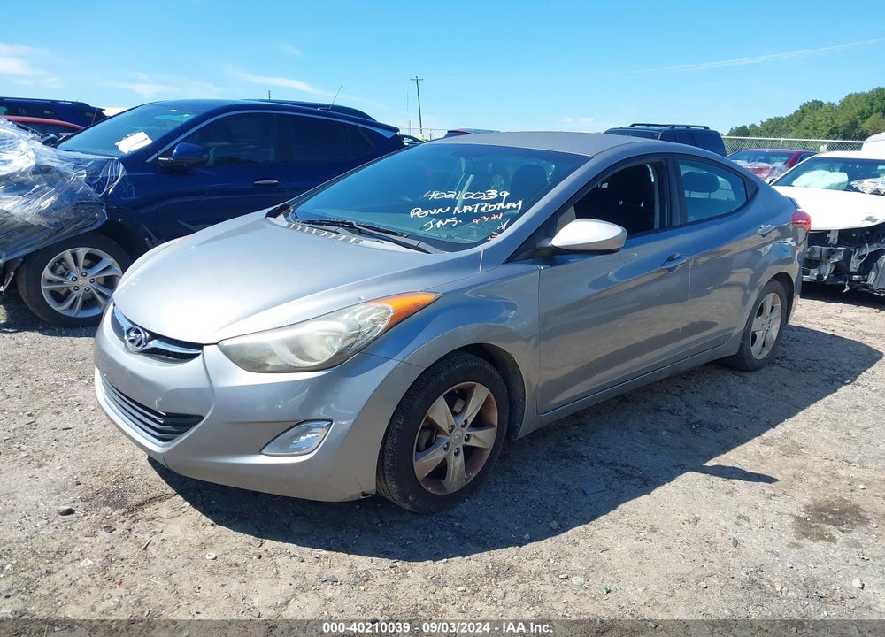 2013 HYUNDAI ELANTRA GLS VIN: KMHDH4AE7DU013074