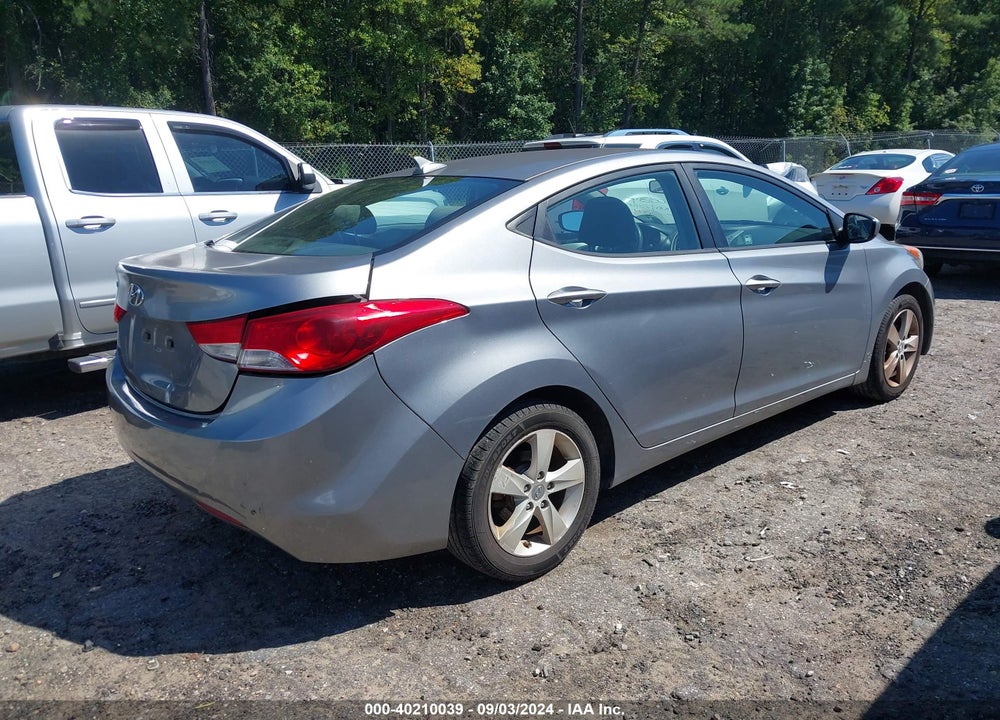 2013 HYUNDAI ELANTRA GLS VIN: KMHDH4AE7DU013074