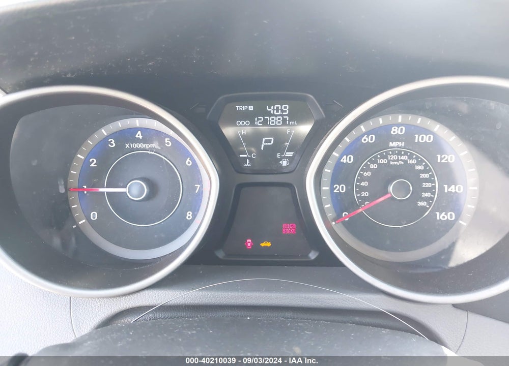 2013 HYUNDAI ELANTRA GLS VIN: KMHDH4AE7DU013074