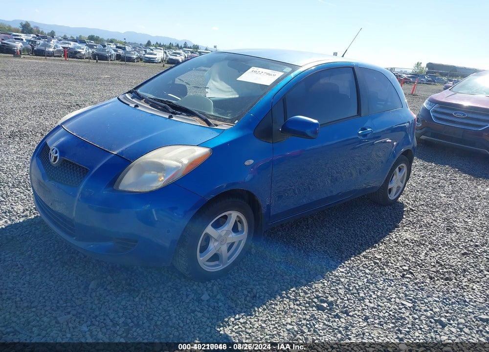 2007 TOYOTA YARIS VIN: JTDJT903975061404