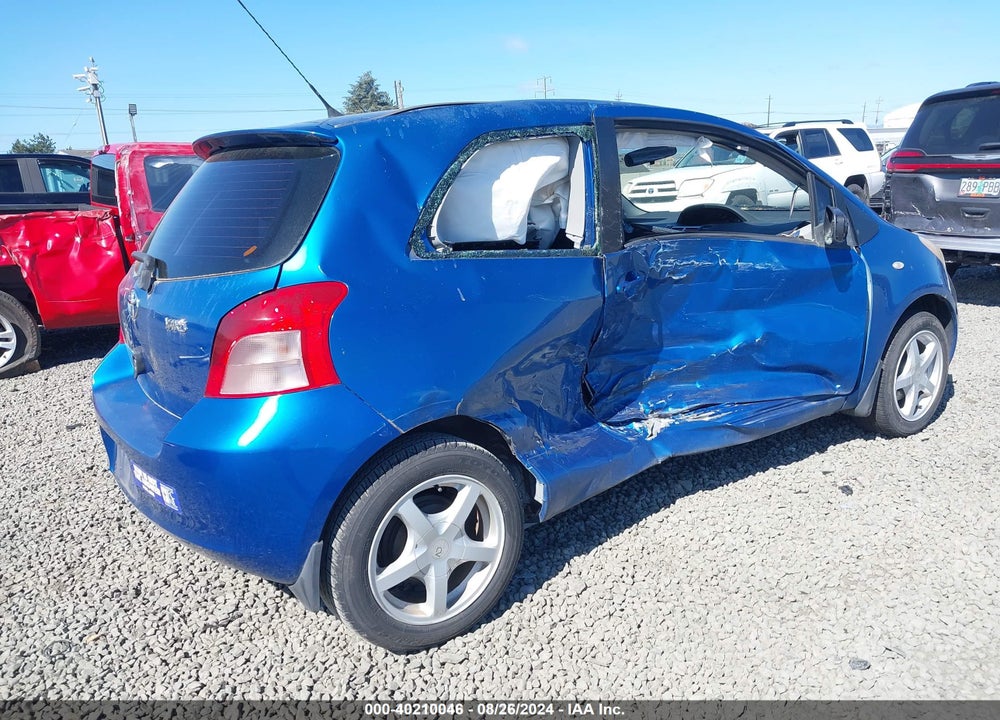 2007 TOYOTA YARIS VIN: JTDJT903975061404