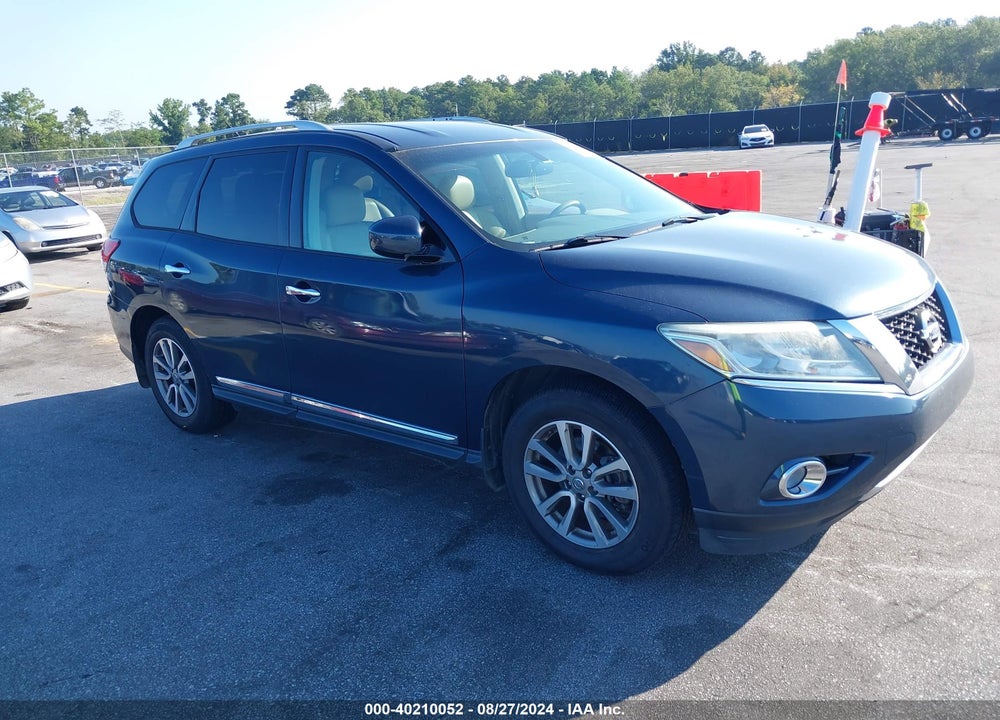 2015 NISSAN PATHFINDER SL VIN: 5N1AR2MN6FC687855