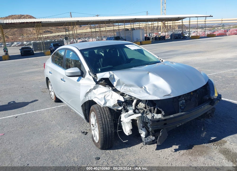 2019 NISSAN SENTRA SV VIN: 3N1AB7AP8KL612670