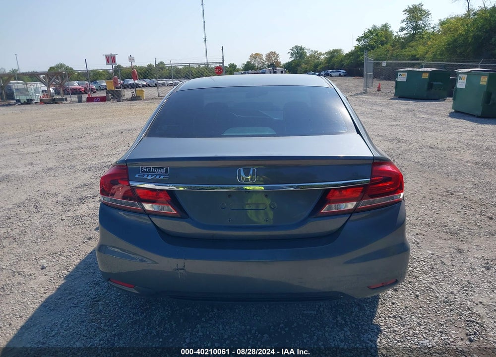 2013 HONDA CIVIC LX VIN: 19XFB2F53DE065134