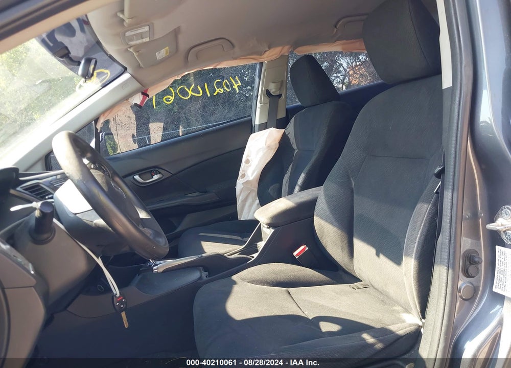 2013 HONDA CIVIC LX VIN: 19XFB2F53DE065134
