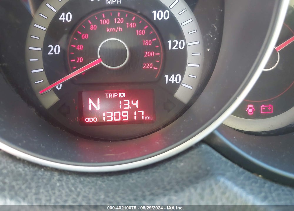2010 KIA FORTE EX VIN: KNAFU4A21A5208895