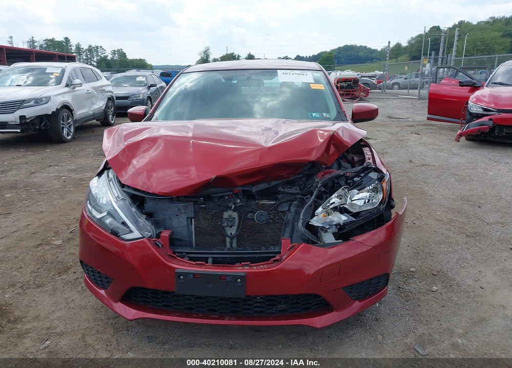 2017 NISSAN SENTRA SV VIN: 3N1AB7AP4HY265849