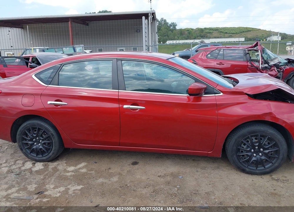 2017 NISSAN SENTRA SV VIN: 3N1AB7AP4HY265849