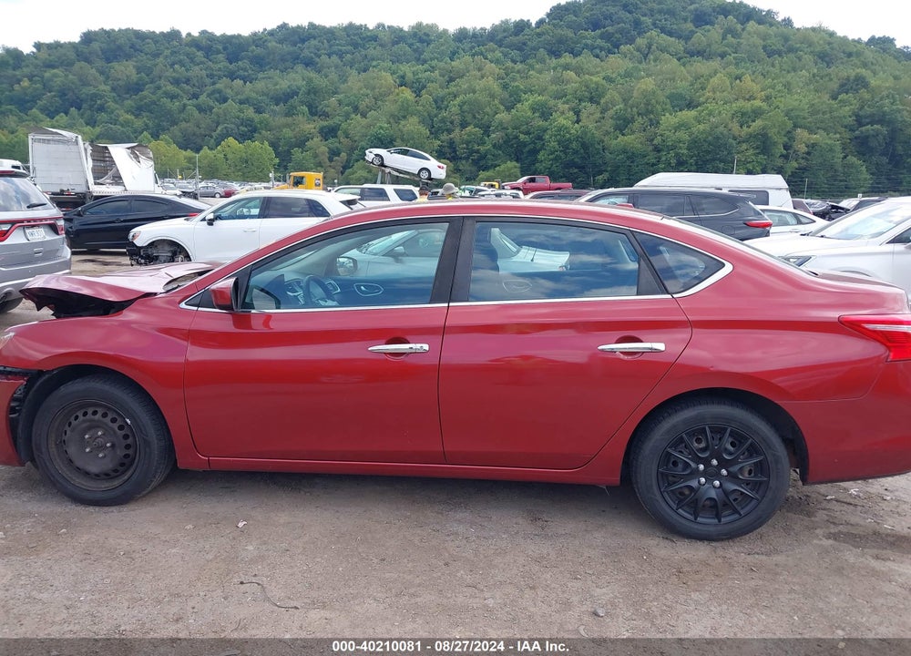 2017 NISSAN SENTRA SV VIN: 3N1AB7AP4HY265849