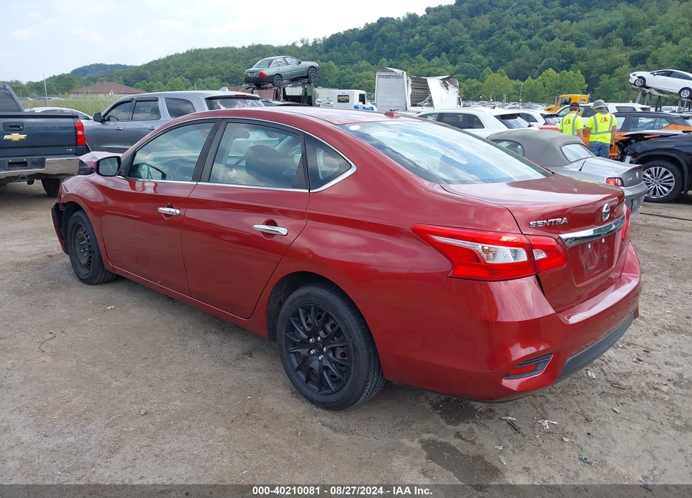 2017 NISSAN SENTRA SV VIN: 3N1AB7AP4HY265849