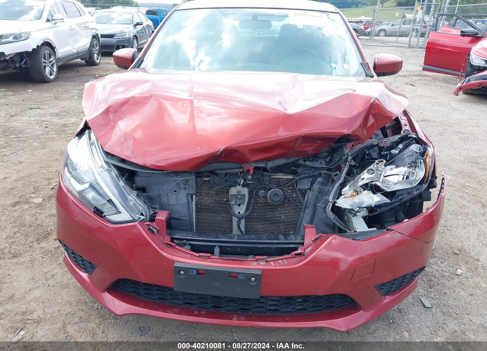 2017 NISSAN SENTRA SV VIN: 3N1AB7AP4HY265849