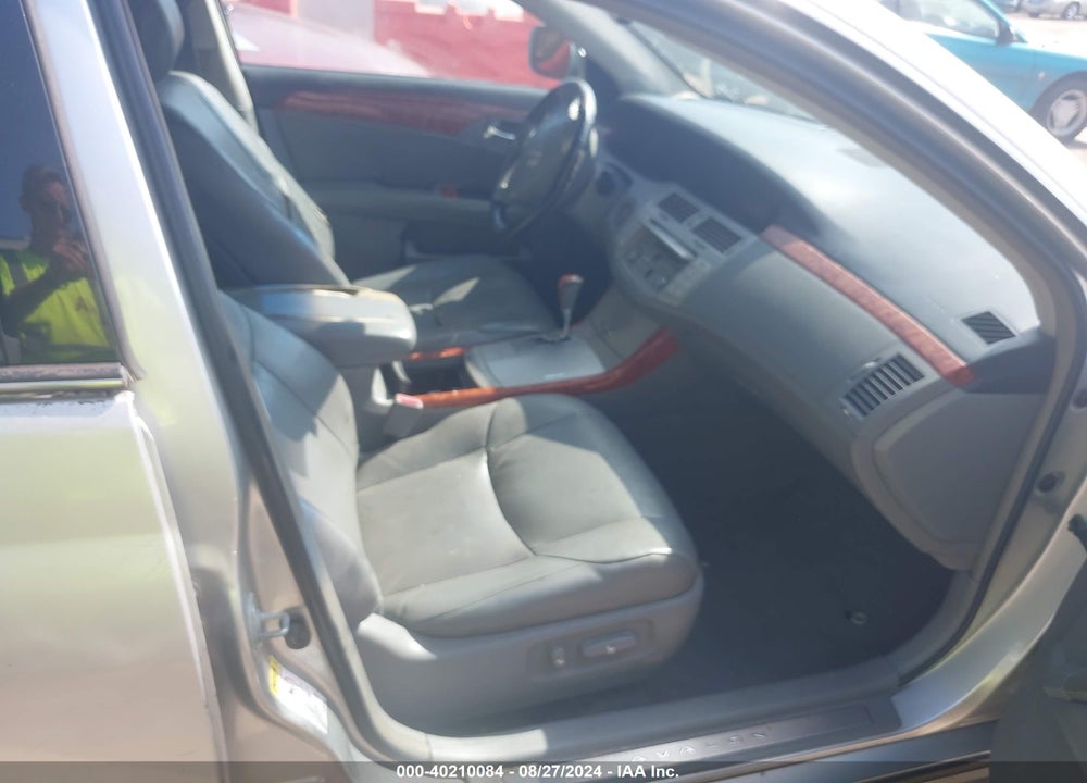 2005 TOYOTA AVALON VIN: 4T1BK36BX5U057380