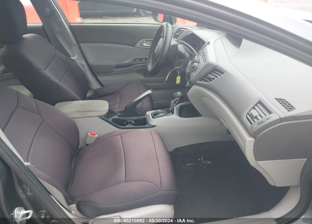 2012 HONDA CIVIC LX VIN: 19XFB2F52CE318099