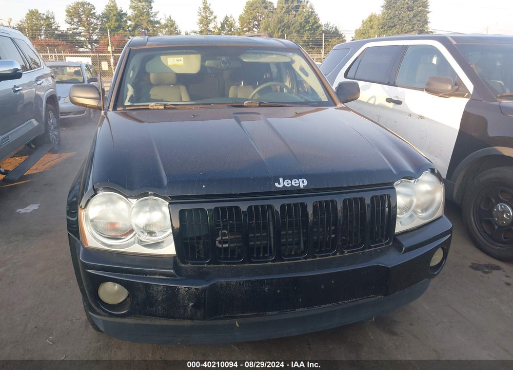 2006 JEEP GRAND CHEROKEE LAREDO VIN: 1J4HR48N36C118481