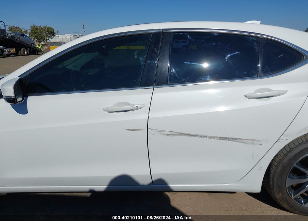 2015 ACURA TLX TECH VIN: 19UUB1F5XFA009281