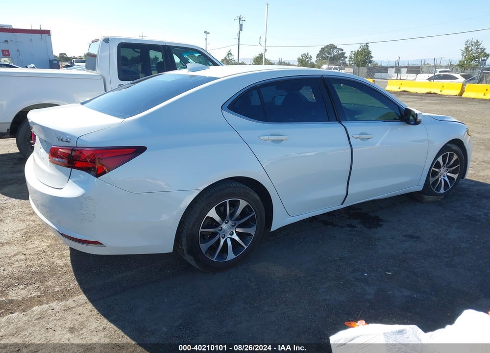 2015 ACURA TLX TECH VIN: 19UUB1F5XFA009281