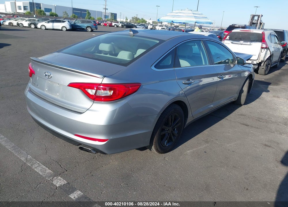 2016 HYUNDAI SONATA SE VIN: 5NPE24AF7GH350216