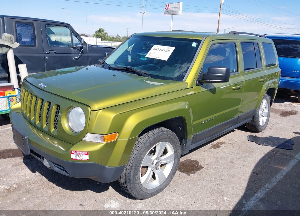 2012 JEEP PATRIOT SPORT VIN: 1C4NJRBB2CD564106
