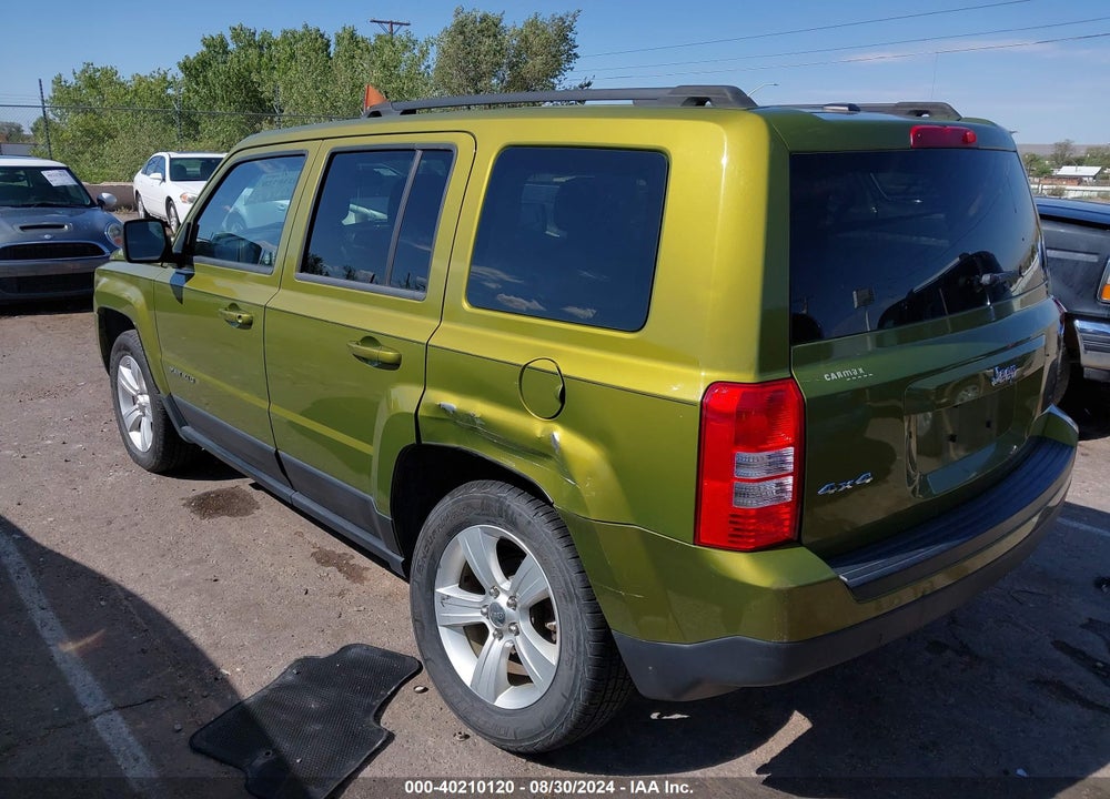 2012 JEEP PATRIOT SPORT VIN: 1C4NJRBB2CD564106