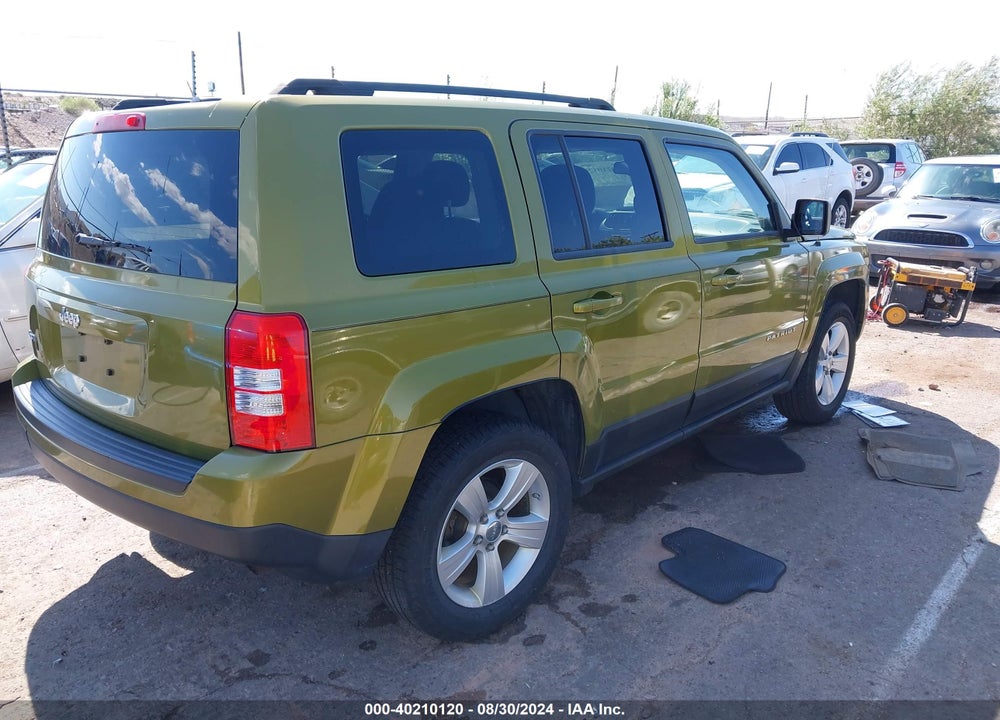 2012 JEEP PATRIOT SPORT VIN: 1C4NJRBB2CD564106