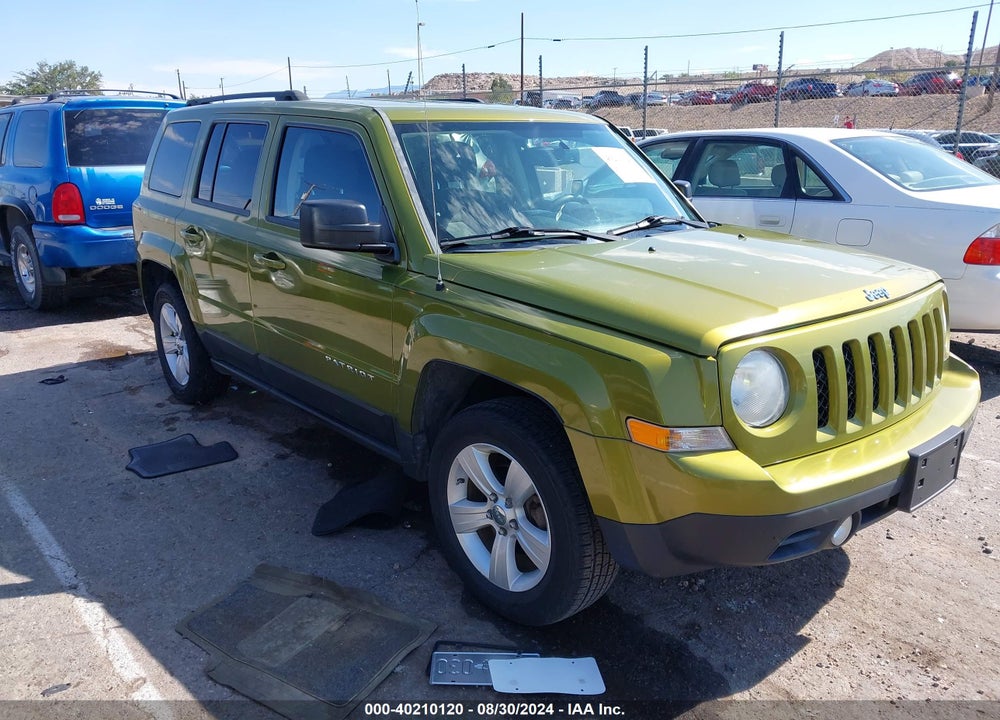 2012 JEEP PATRIOT SPORT VIN: 1C4NJRBB2CD564106