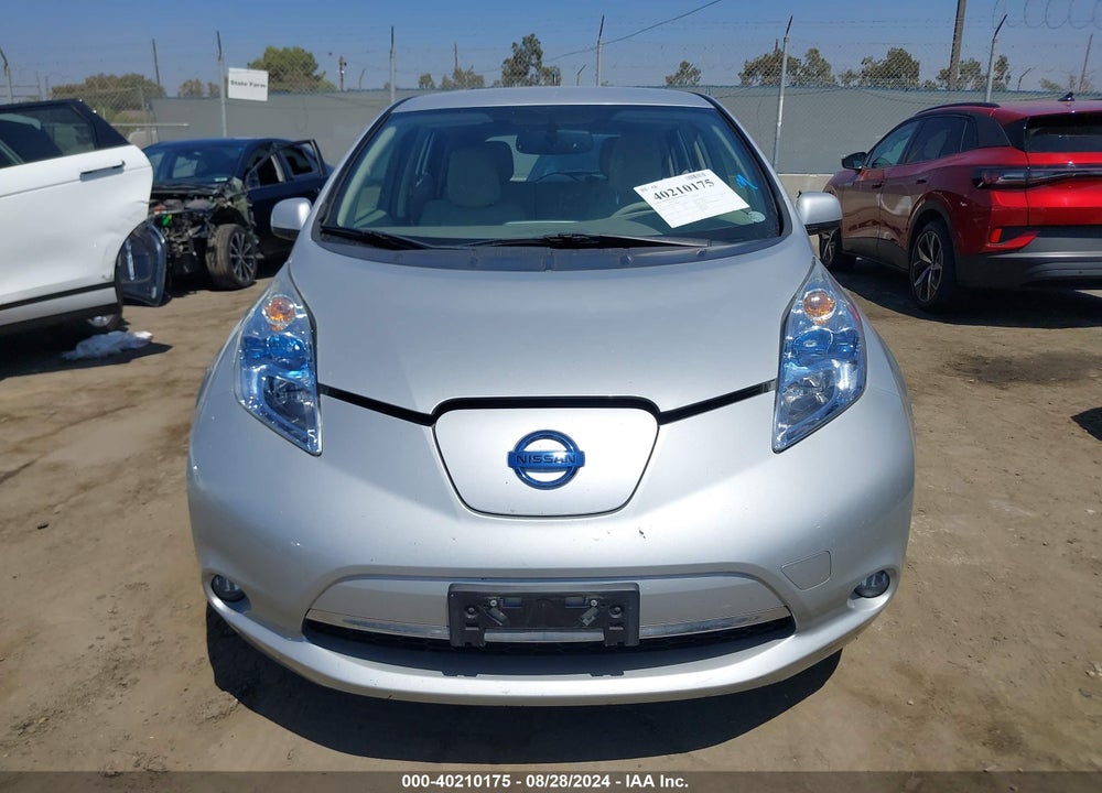 2012 NISSAN LEAF VIN: JN1AZ0CPXCT018658