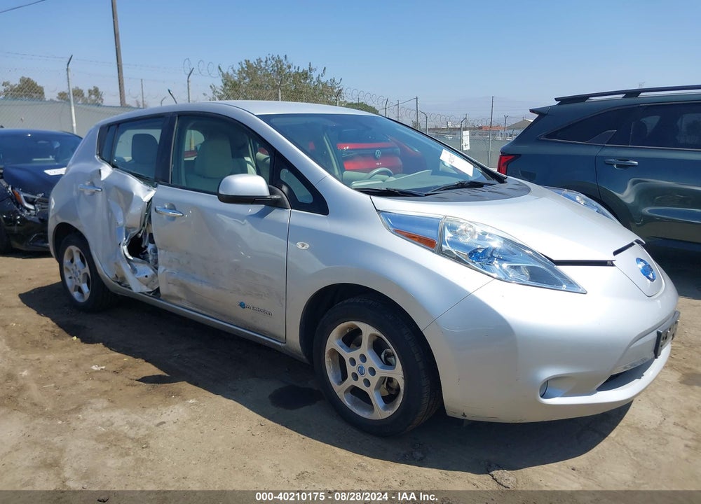 2012 NISSAN LEAF VIN: JN1AZ0CPXCT018658