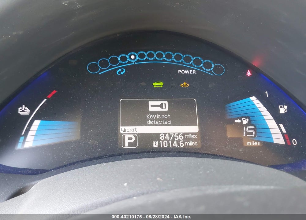2012 NISSAN LEAF VIN: JN1AZ0CPXCT018658