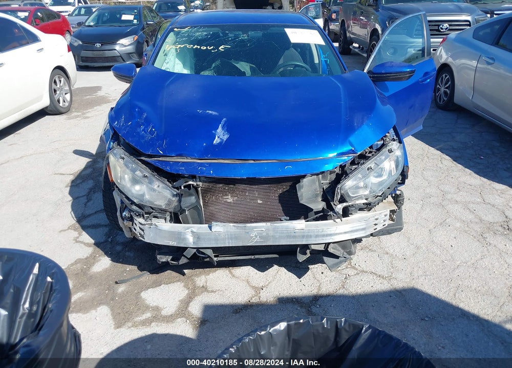 2017 HONDA CIVIC LX VIN: 19XFC2F52HE016882
