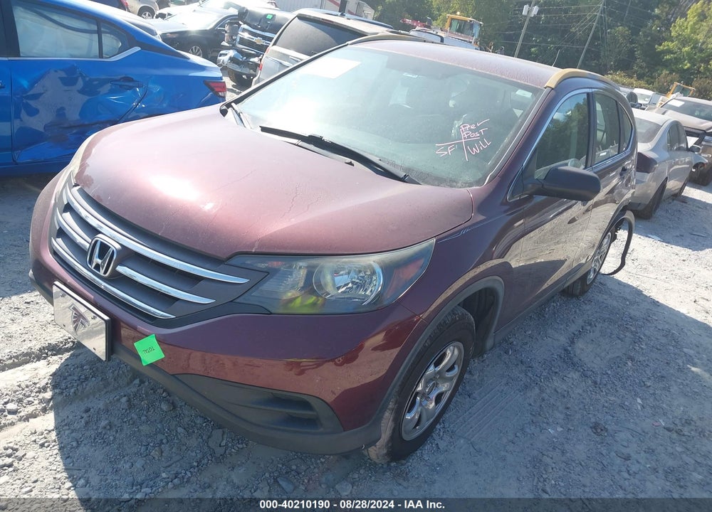 2014 HONDA CR-V LX VIN: 5J6RM3H36EL036299