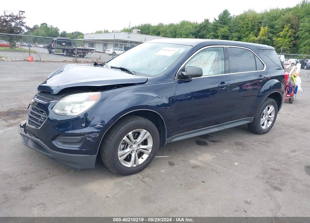2017 CHEVROLET EQUINOX LS VIN: 2GNALBEK2H1575029