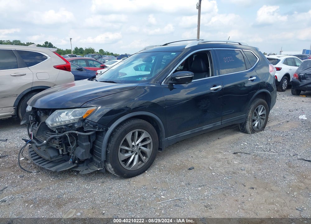 2015 NISSAN ROGUE SL VIN: 5N1AT2MV1FC844046