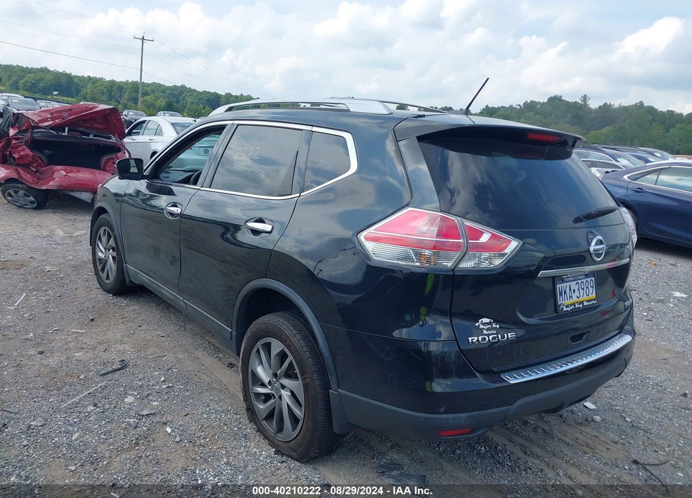 2015 NISSAN ROGUE SL VIN: 5N1AT2MV1FC844046