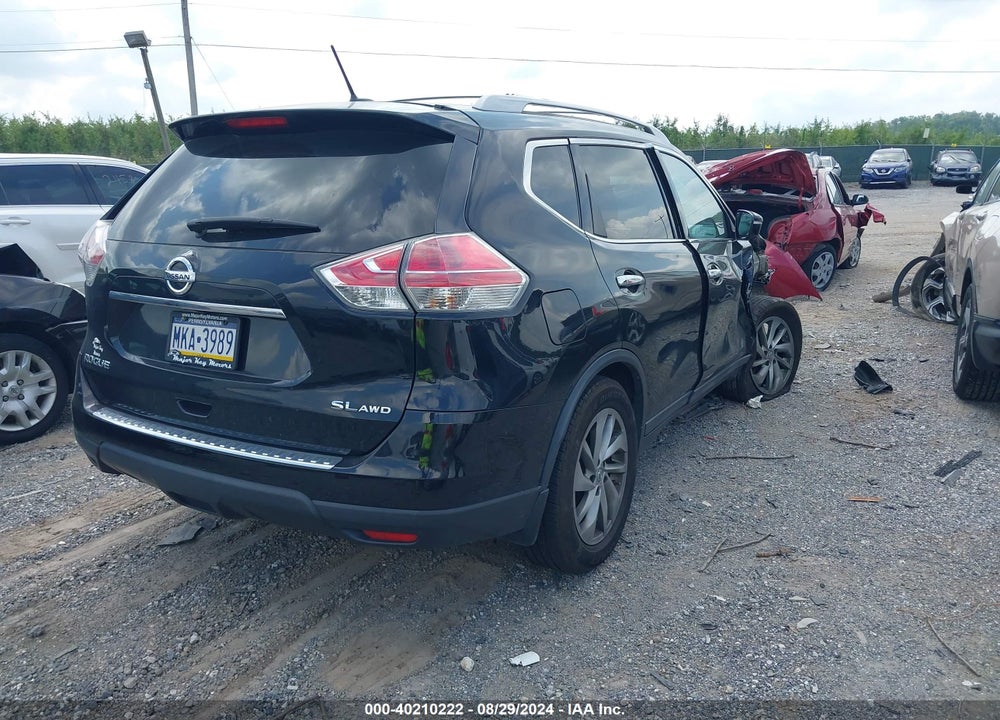2015 NISSAN ROGUE SL VIN: 5N1AT2MV1FC844046