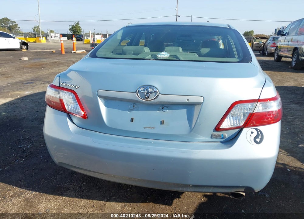 2008 TOYOTA CAMRY HYBRID VIN: 4T1BB46K18U057942