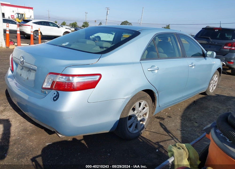 2008 TOYOTA CAMRY HYBRID VIN: 4T1BB46K18U057942
