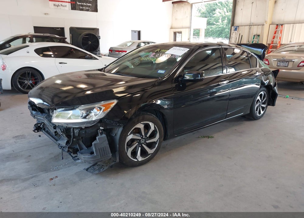 2016 HONDA ACCORD EX-L V-6 VIN: 1HGCR3F00GA001568