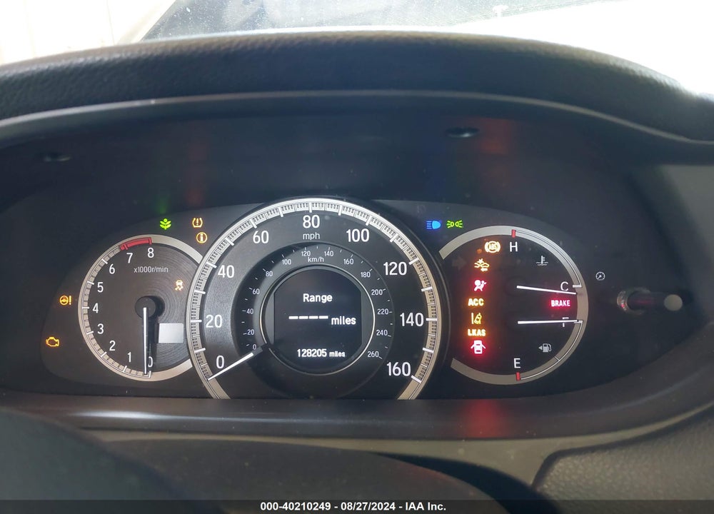 2016 HONDA ACCORD EX-L V-6 VIN: 1HGCR3F00GA001568