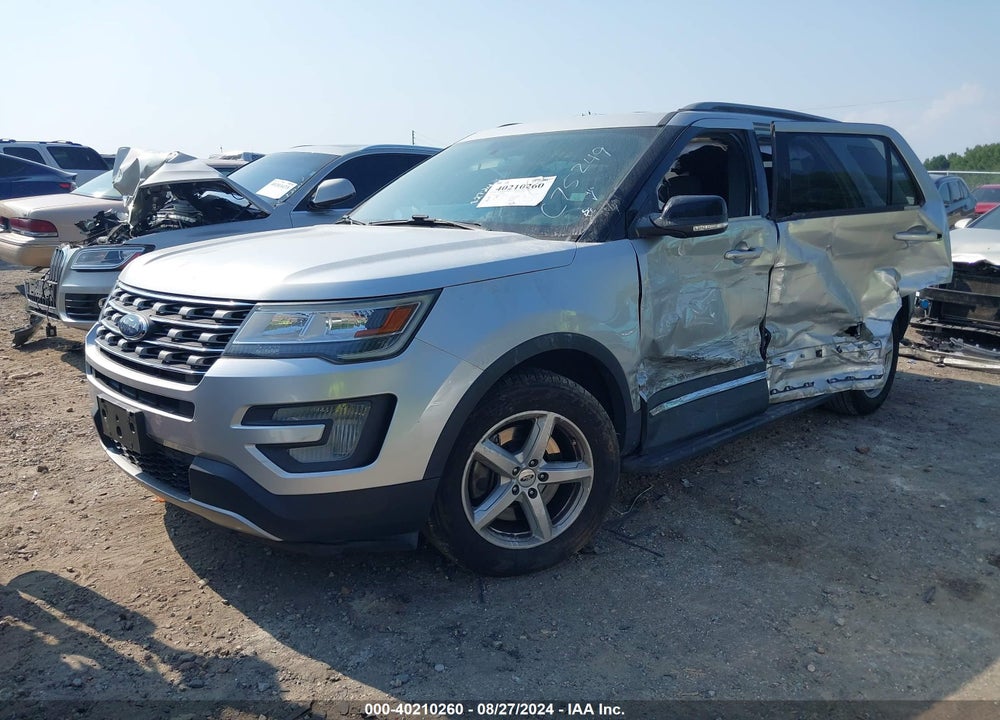 2017 FORD EXPLORER XLT VIN: 1FM5K8DH0HGC75249