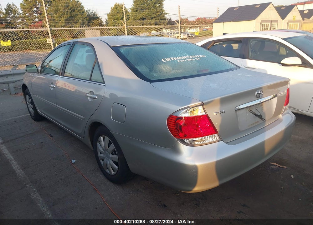 2006 TOYOTA CAMRY LE VIN: 4T1BE32K36U701235