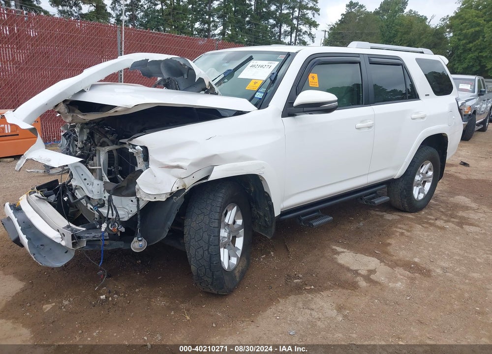 2018 TOYOTA 4RUNNER VIN: JTEBU5JR4J5505160