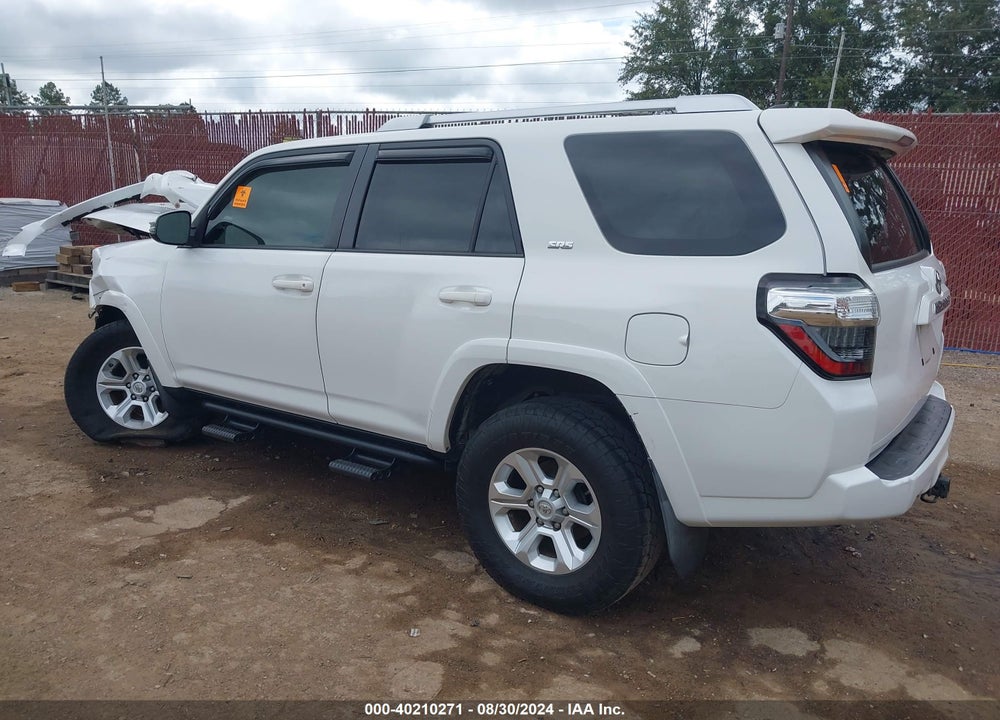 2018 TOYOTA 4RUNNER VIN: JTEBU5JR4J5505160