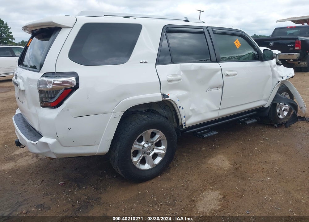 2018 TOYOTA 4RUNNER VIN: JTEBU5JR4J5505160