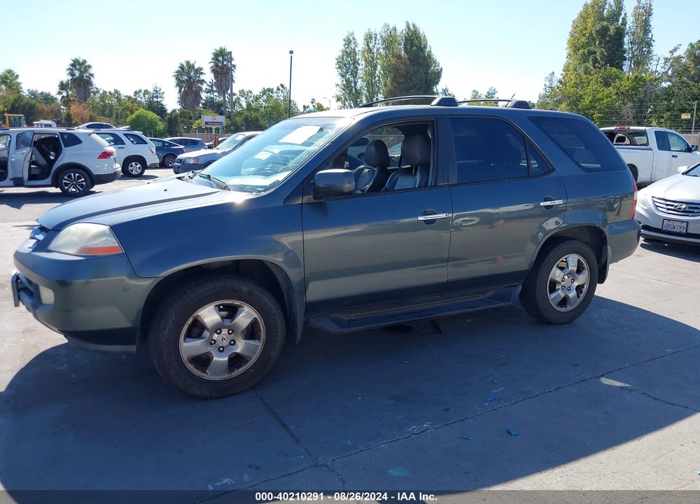 2003 ACURA MDX VIN: 2HNYD18643H542377