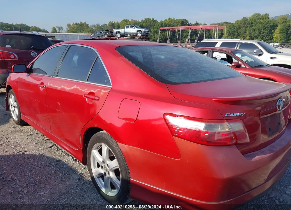 2007 TOYOTA CAMRY SE VIN: 4T1BE46K07U186048