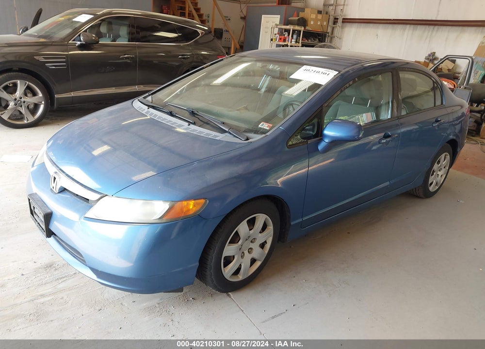 2008 HONDA CIVIC LX VIN: 1HGFA16598L096920