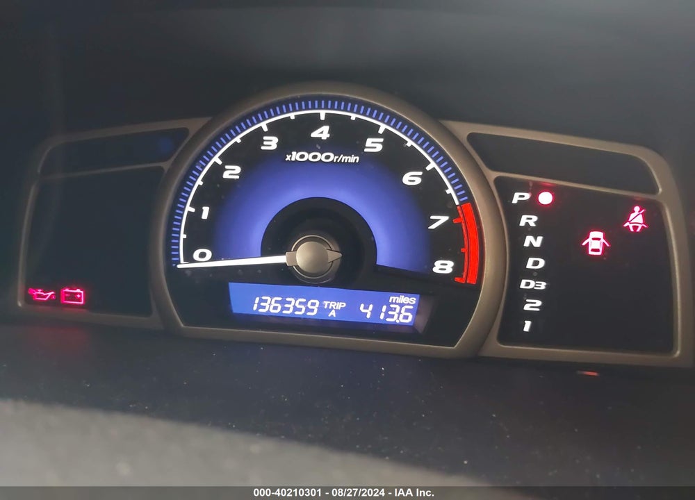 2008 HONDA CIVIC LX VIN: 1HGFA16598L096920
