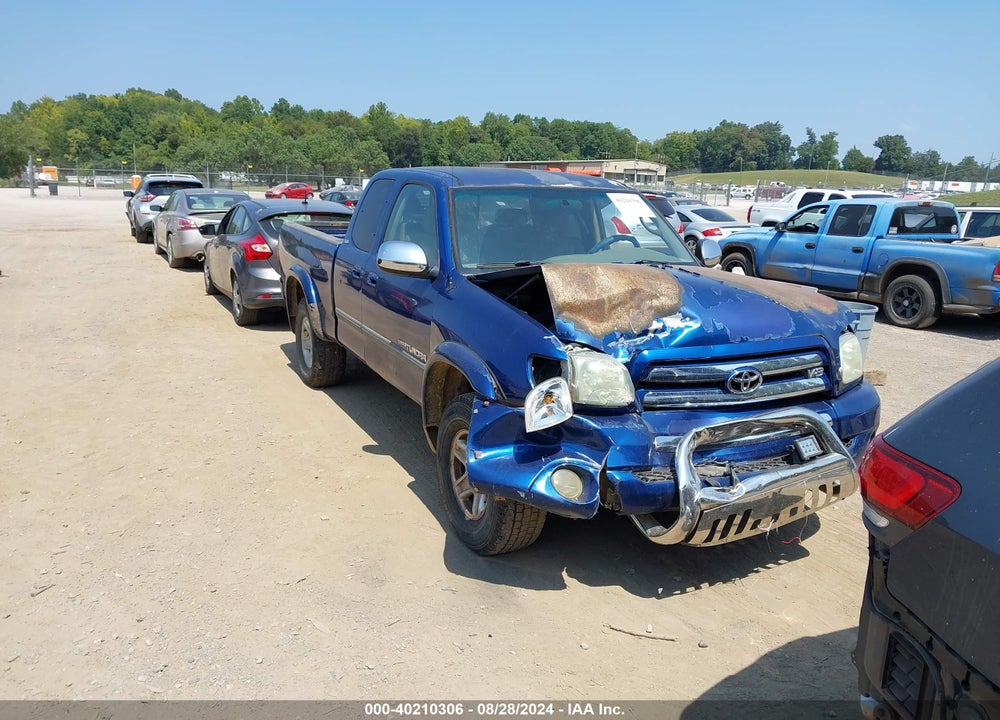 2006 TOYOTA TUNDRA SR5 V8 VIN: 5TBBT44116S485998